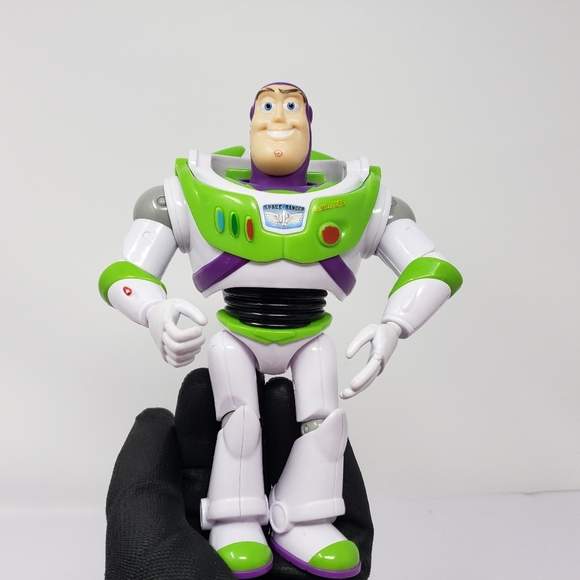 Disney Pixar Toy Story Buzz Lightyear Woody Toy Figures Set of 2 - Picture 10 of 16